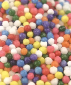 QA Products, Inc. - Beloit, Wisconsin Rainbow Nonpareils Bakery Topping Sprinkles 8 Pounds Multicolor Nonpareils Sprinkles & Toppings