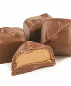 Beulah's Candyland Gourmet Peanut Butter Truffle Smoothie Milk Chocolate Candy 1 Pound