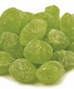 Sanded Apple Drops Old Fashioned Hard Candy 2 Pounds Claey's Candies Unwrapped Bulk Candy