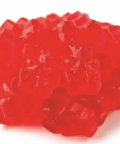 Albanese Red Gummi Bears Wild Cherry Gummy Bears 2 Pounds Bulk Gummi Candy