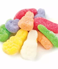 Albanese Sugar Sanded Sweet Gummi Bunnies Bulk Gummy Candy 4.5 Pounds Easter Candy