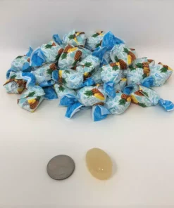 Arcor - Argentina Wrapped Candy Arcor Pineapple Filled Fruit Bon Bons 2 Pounds Bulk Pineapple Hard Candy