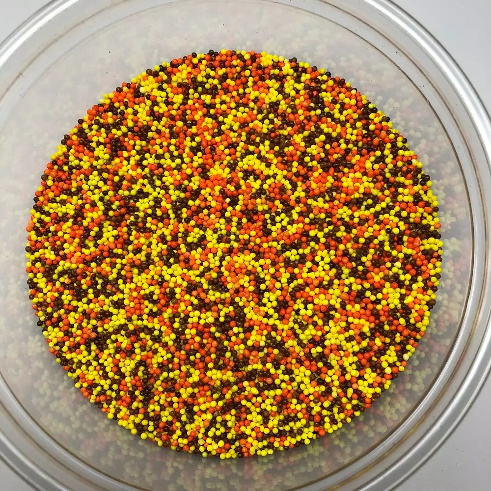 QA Products, Inc. - Beloit, Wisconsin Sprinkles & Toppings Fall Nonpareils Autumn Mix Bakery Topping Sprinkles 8 Pounds Fall Colors 3 QA Products, Inc. - Beloit, Wisconsin Sprinkles & Toppings Fall Nonpareils Autumn Mix Bakery Topping Sprinkles 8 Pounds Fall Colors