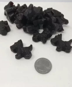 Beulah's Candyland Black Licorice Scottie Dogs 5 Pounds Licorice Juju Candy