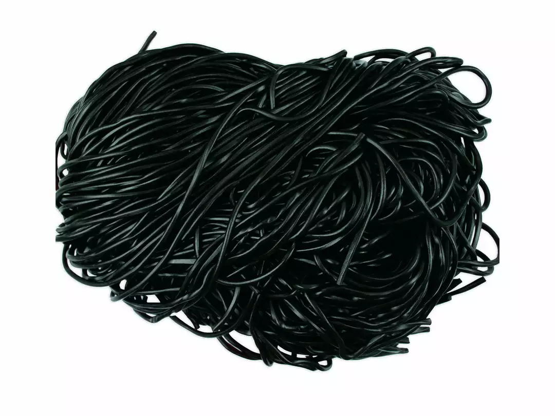 Beulah's Candyland Shoestring Black Licorice Laces 6 Pounds Black Laces 3 Beulah's Candyland Shoestring Black Licorice Laces 6 Pounds Black Laces