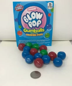 Beulah's Candyland Unwrapped Bulk Candy Blow Pop Gumballs 5 Pounds Blow Pops