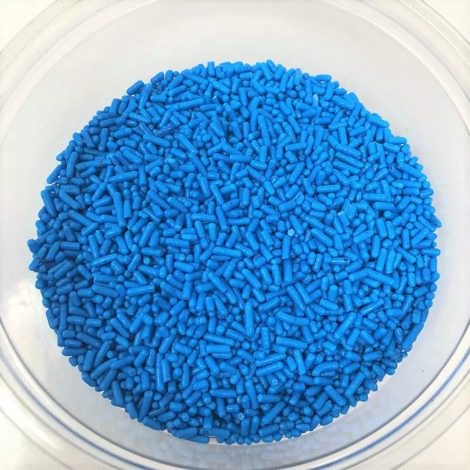 QA Products, Inc. - Beloit, Wisconsin Sprinkles & Toppings Sprinkles Blue Jimmies Bakery Topping 1 Pound Colored Sprinkles 3 QA Products, Inc. - Beloit, Wisconsin Sprinkles & Toppings Sprinkles Blue Jimmies Bakery Topping 1 Pound Colored Sprinkles