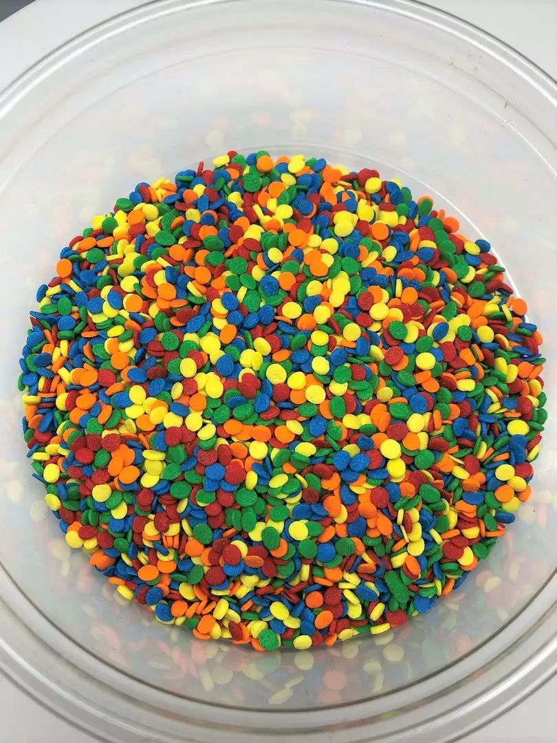 QA Products, Inc. - Beloit, Wisconsin Bright Sequin Shapes Bakery Topping Sprinkles Sequins 1 Pound 2 QA Products, Inc. - Beloit, Wisconsin Bright Sequin Shapes Bakery Topping Sprinkles Sequins 1 Pound