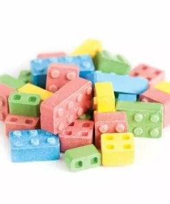 Concord Unwrapped Bulk Candy Candy Blox Blocks Bricks Building Candy 1 Pound Candy Building Blocks