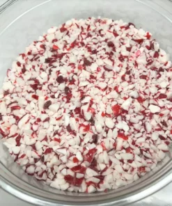 King Leo Sprinkles & Toppings Candy Cane Grind Crushed Peppermint Bakery Topping Sprinkles 1 Pound