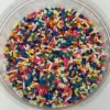 QA Products, Inc. - Beloit, Wisconsin Sprinkles Carnival Mix Multicolor Jimmies Topping 8 Ounces Colored Sprinkles Sprinkles & Toppings 1 QA Products, Inc. - Beloit, Wisconsin Sprinkles Carnival Mix Multicolor Jimmies Topping 8 Ounces Colored Sprinkles Sprinkles & Toppings