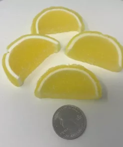 Cavalier Candies, Ltd - Winnipeg, Canada Cavalier Candies Fruit Slices Lemon Flavor Jelly Candy 5 Pounds