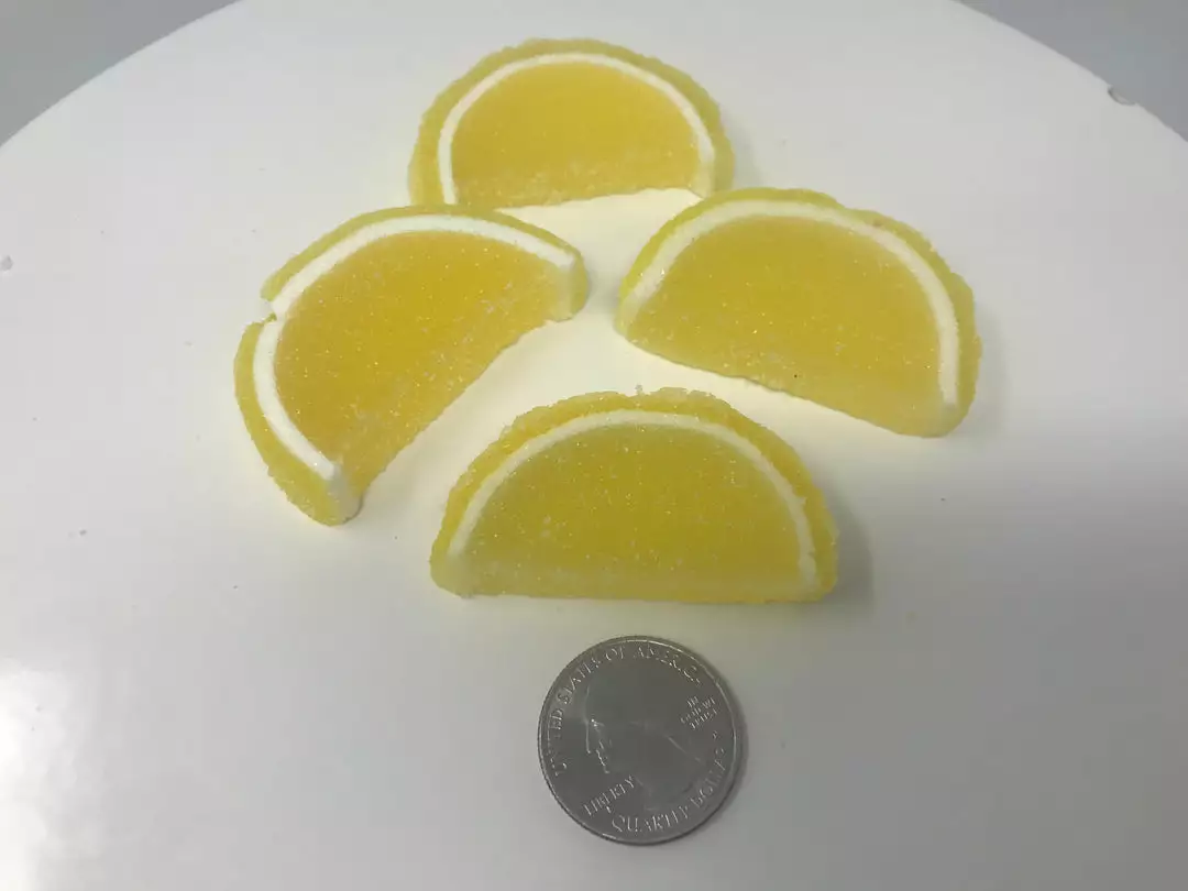 Cavalier Candies, Ltd - Winnipeg, Canada Cavalier Candies Fruit Slices Lemon Flavor Jelly Candy 2 Pounds 3 Cavalier Candies, Ltd - Winnipeg, Canada Cavalier Candies Fruit Slices Lemon Flavor Jelly Candy 2 Pounds