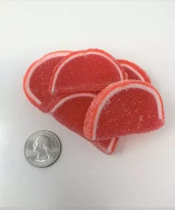Cavalier Candies, Ltd - Winnipeg, Canada Cavalier Candies Fruit Slices Cherry Flavor Jelly Candy 1 Pound