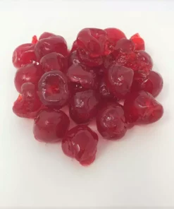 Beulah's Candyland Nuts & Dried Fruits Paradise Red Whole Cherries Candied Fruit Glaze 2 Pounds