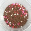 QA Products, Inc. - Beloit, Wisconsin Sprinkles & Toppings Valentine Chocolate Lover's Mix Heart Shapes Sprinkles Jimmies 8 Ounces 2 QA Products, Inc. - Beloit, Wisconsin Sprinkles & Toppings Valentine Chocolate Lover's Mix Heart Shapes Sprinkles Jimmies 8 Ounces