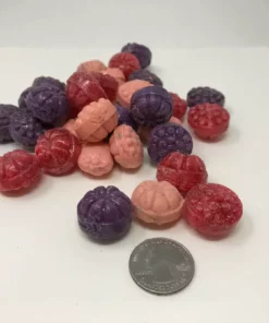 Beulah's Candyland Chocolate Filled Raspberries Hard Christmas Candy 2 Pounds