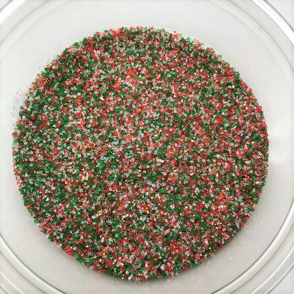 QA Products, Inc. - Beloit, Wisconsin Christmas Jingle Mix Sanding Sugar Red Green White Topping Sprinkles 8 Ounces Sprinkles & Toppings 3 QA Products, Inc. - Beloit, Wisconsin Christmas Jingle Mix Sanding Sugar Red Green White Topping Sprinkles 8 Ounces Sprinkles & Toppings
