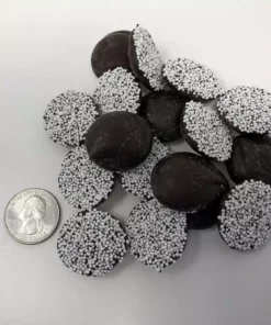 Beulah's Candyland Gourmet Nonpareils Dark Chocolate Candy Nonpareil 1 Pound