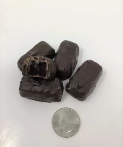 Beulah's Candyland Gourmet Orange Jellies Dark Chocolate Candy 1 Pound