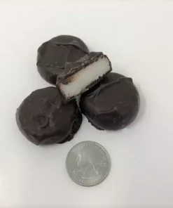 Beulah's Candyland Gourmet Thin Mint Peppermint Patty Dark Chocolate Candy 1 Pound