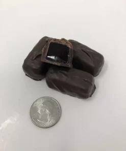 Beulah's Candyland Gourmet Raspberry Jellies Dark Chocolate Candy 1 Pound