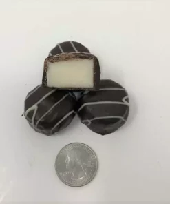 Beulah's Candyland Gourmet Vanilla Butter Creams Dark Chocolate Buttercream Candy 1 Pound