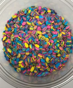 QA Products, Inc. - Beloit, Wisconsin Spring Easter Egg Shapes Multicolor Bakery Topping Sprinkles 8 Ounces Sprinkles & Toppings
