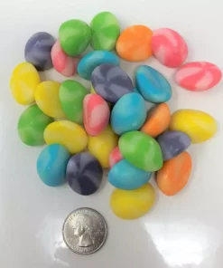 Albanese Gummi Easter Eggs Fruit Flavors Bulk Gummy Swirly Easter Candy 1 Pound