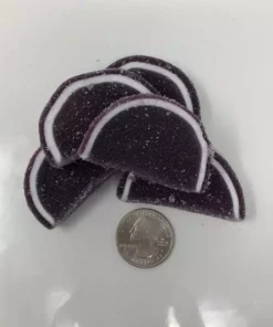 Cavalier Candies, Ltd - Winnipeg, Canada Cavalier Candies Fruit Slices Grape Flavor Jelly Candy 1 Pound