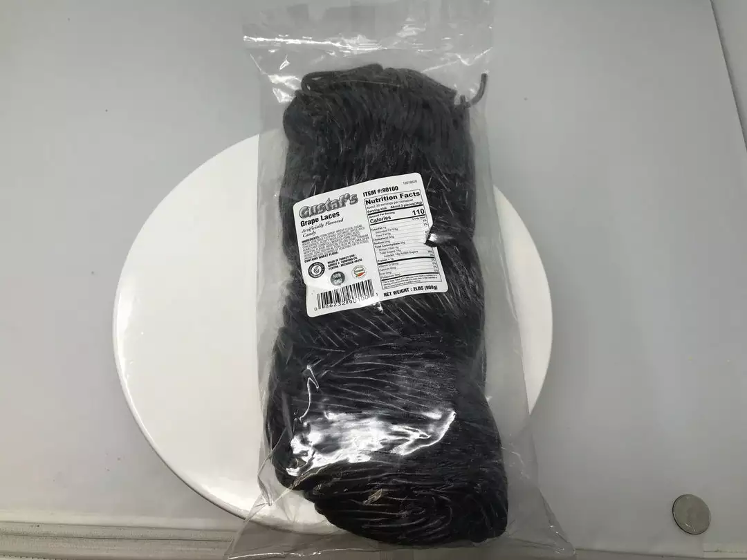 Beulah's Candyland Grape Shoestring Licorice Grape Laces 6 Pounds Shoestring Licorice 4 Beulah's Candyland Grape Shoestring Licorice Grape Laces 6 Pounds Shoestring Licorice