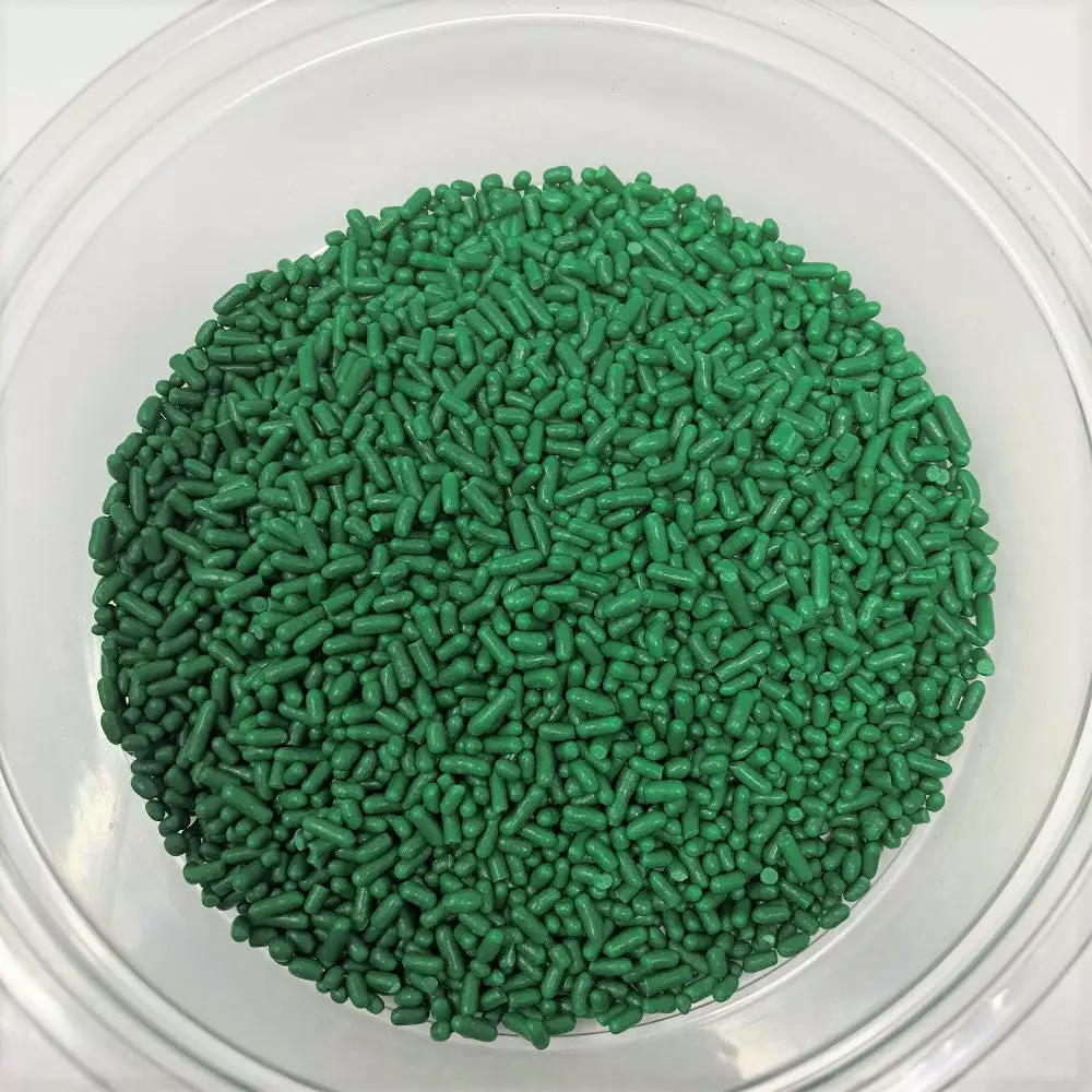 QA Products, Inc. - Beloit, Wisconsin Sprinkles & Toppings Sprinkles Green Dark Green Jimmies Bakery Topping 1 Pound Colored Sprinkles 3 QA Products, Inc. - Beloit, Wisconsin Sprinkles & Toppings Sprinkles Green Dark Green Jimmies Bakery Topping 1 Pound Colored Sprinkles