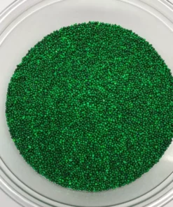 QA Products, Inc. - Beloit, Wisconsin Nonpareils Green Bakery Topping Sprinkles Colored Nonpareils 8 Ounces Sprinkles & Toppings