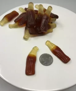 Beulah's Candyland Gummi Candy Gummi Cola Bottles Bulk Gummy Candy 1 Pound Gummi Soda Bottles
