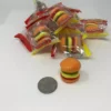 Beulah's Candyland Gummi Mini Hamburgers Candy Wrapped 1 Pound Gummy Hamburger 1 Beulah's Candyland Gummi Mini Hamburgers Candy Wrapped 1 Pound Gummy Hamburger