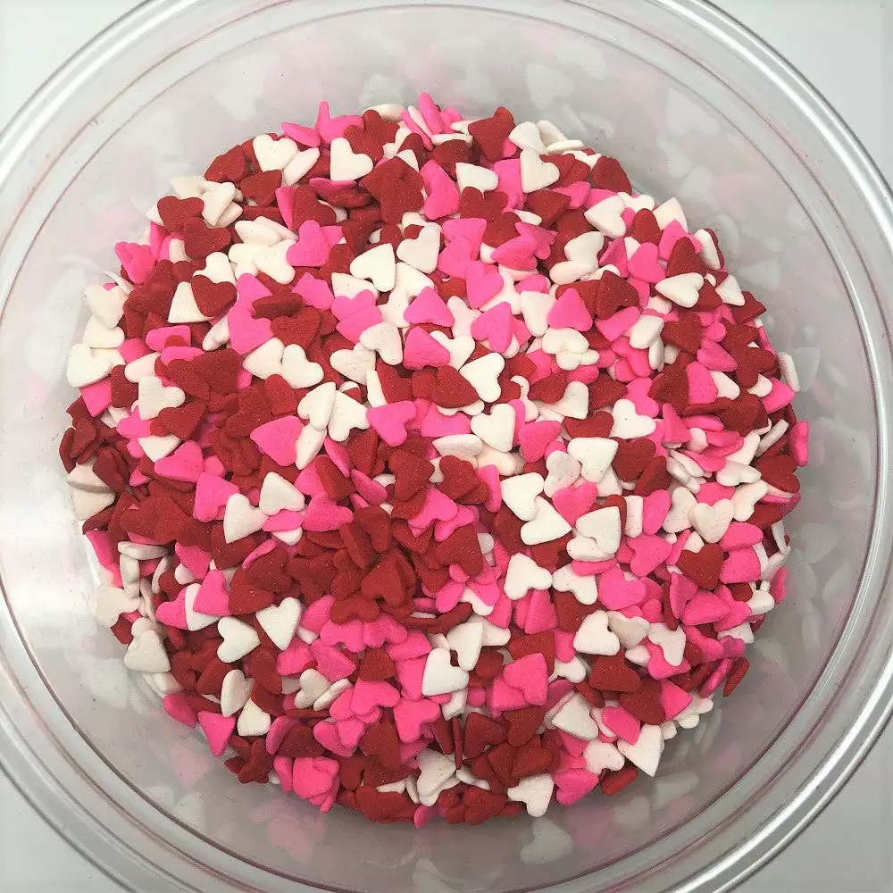 QA Products, Inc. - Beloit, Wisconsin Sprinkles & Toppings Valentine Hearts Shapes Red/White/Pink Bakery Topping Sprinkles 8 Ounces 3 QA Products, Inc. - Beloit, Wisconsin Sprinkles & Toppings Valentine Hearts Shapes Red/White/Pink Bakery Topping Sprinkles 8 Ounces