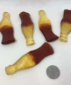 Beulah's Candyland Gummi Candy Jumbo Gummi Cola Bottles 4 Pounds Bulk Gummy Candy