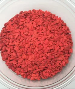 QA Products, Inc. - Beloit, Wisconsin Sprinkles & Toppings Valentine Red Lips Kiss Shapes Bakery Topping Sprinkles 1 Pound