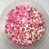QA Products, Inc. - Beloit, Wisconsin Valentine Sprinkle Mix Lovestruck Pink Hearts Red White Sprinkles 8 Ounces 1 QA Products, Inc. - Beloit, Wisconsin Valentine Sprinkle Mix Lovestruck Pink Hearts Red White Sprinkles 8 Ounces