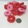 Beulah's Candyland Gummi Watermelon Rings 1 Pound Bulk Gummy Rings Gummy Candy Gummi Candy