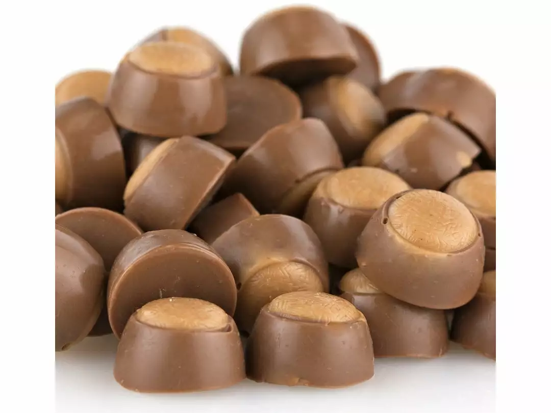 Gertrude Hawk, Dunmore, Pennsylvania Mini Peanut Butter Buckeyes Milk Chocolate 5 Pound Buck Eyes Peanut Butter Candy 3 Gertrude Hawk, Dunmore, Pennsylvania Mini Peanut Butter Buckeyes Milk Chocolate 5 Pound Buck Eyes Peanut Butter Candy