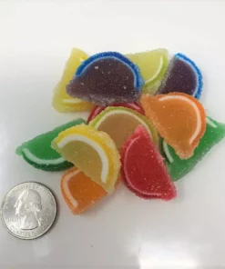 Cavalier Candies, Ltd - Winnipeg, Canada Jelly Candy Cavalier Candies Fruit Slices Miniature Assorted Flavors 2 Pounds