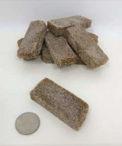 Reppert's Candy Company - Oley, Pennsylvania Unwrapped Bulk Candy Reppert's Coconut Strips Molasses Flavor Coconut Slice Candy 1 Pound