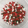 QA Products, Inc. - Beloit, Wisconsin Christmas Noel Mix Snowflake Shapes Green Red Sprinkles Topping 8 Ounces Sprinkles & Toppings 1 QA Products, Inc. - Beloit, Wisconsin Christmas Noel Mix Snowflake Shapes Green Red Sprinkles Topping 8 Ounces Sprinkles & Toppings