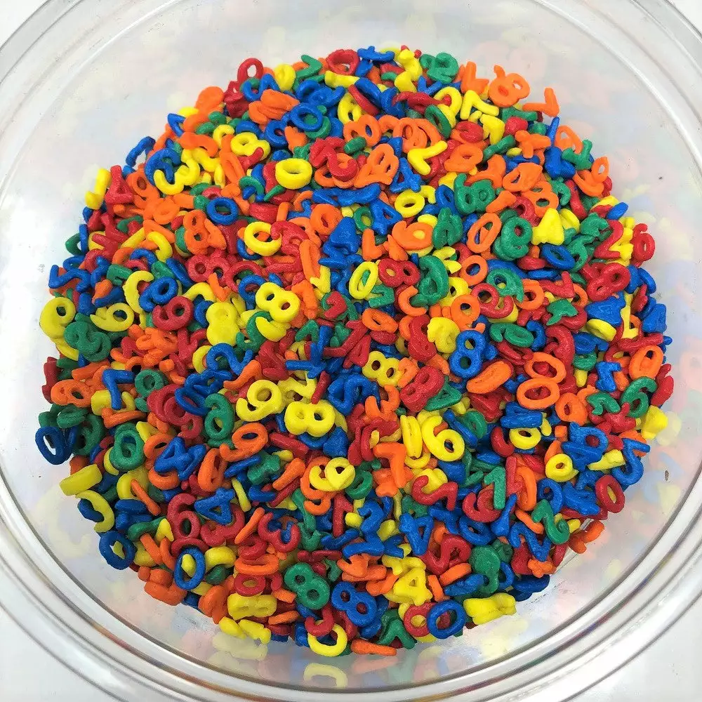 Mavalerio Sprinkles & Toppings Number Shapes Bakery Topping Sprinkles Tiny Numbers Primary Colors 2 Pounds 3 Mavalerio Sprinkles & Toppings Number Shapes Bakery Topping Sprinkles Tiny Numbers Primary Colors 2 Pounds