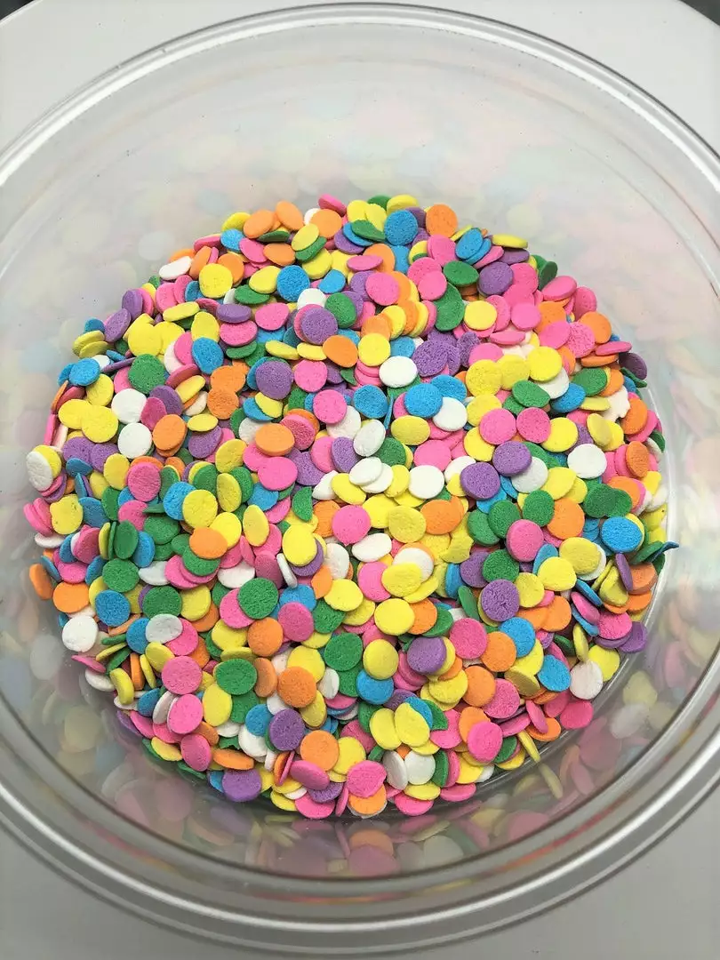 QA Products, Inc. - Beloit, Wisconsin Sprinkles & Toppings Confetti Pastel Shapes Bakery Topping Sprinkles 8 Ounces 3 QA Products, Inc. - Beloit, Wisconsin Sprinkles & Toppings Confetti Pastel Shapes Bakery Topping Sprinkles 8 Ounces