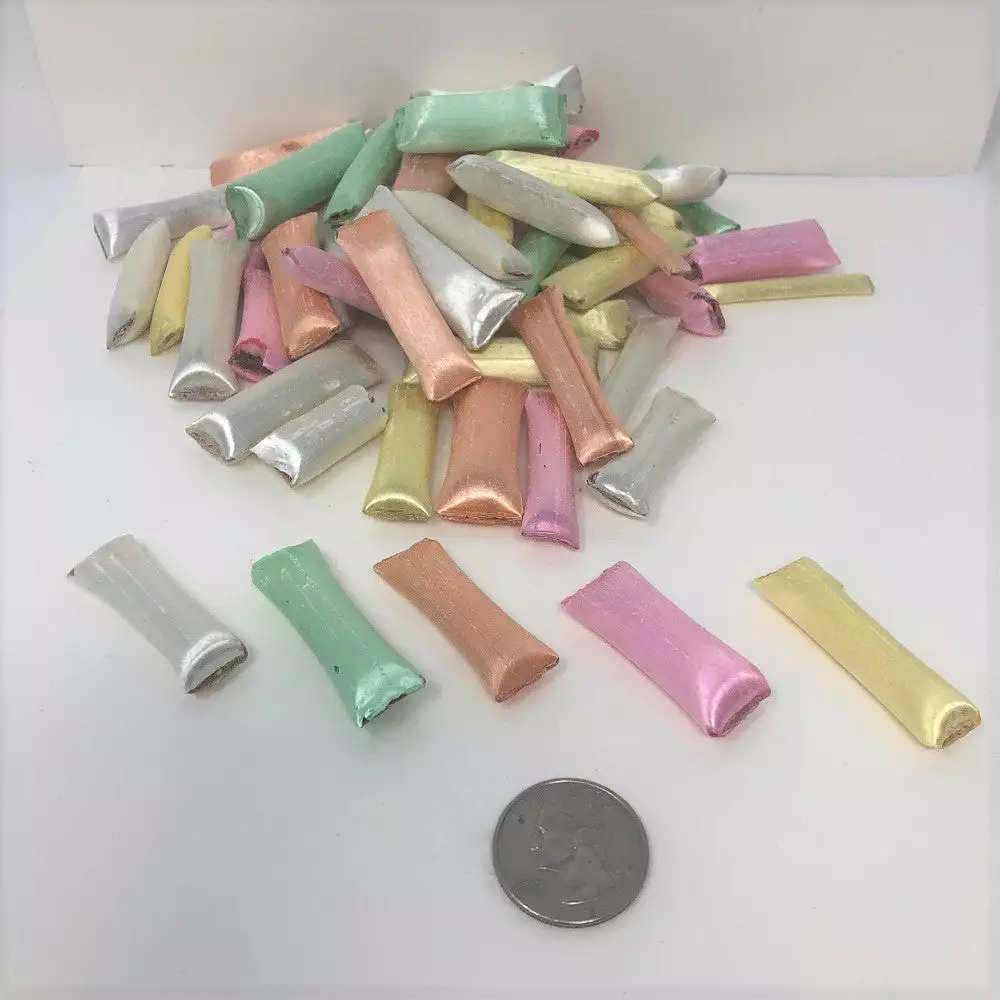 Cheap Beulah's Candyland ????Christmas Store 37 Beulah's Candyland Old Fashion Chocolate Straws Pastel 1 Pound Chocolate Filled Straws