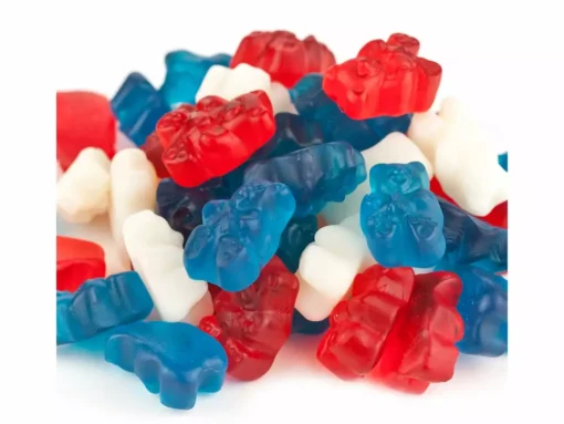 Beulah's Candyland Patriotic Candy Patriotic Gummi Bears 1 Pound Freedom Gummi Bears 6 Beulah's Candyland Patriotic Candy Patriotic Gummi Bears 1 Pound Freedom Gummi Bears
