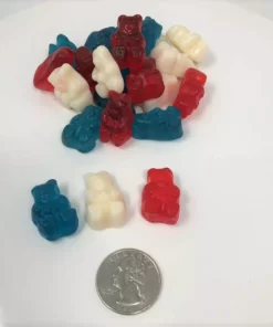 Beulah's Candyland Patriotic Gummi Bears 2 Pounds Freedom Gummi Bears