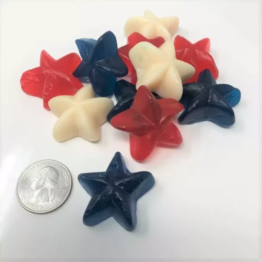 Beulah's Candyland Patriotic Gummi Stars 5 Pounds Red White Blue Candy Patriotic Candy 1 Beulah's Candyland Patriotic Gummi Stars 5 Pounds Red White Blue Candy Patriotic Candy